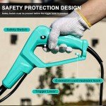 Electric Garden Tiller with 12-Inch Tilling Width