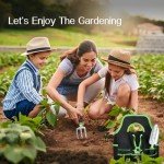 8-Piece Heavy-Duty Gardening Tools Set with Bag