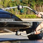 RESTMO Heavy Duty Metal Watering Wand with 10 Sprays