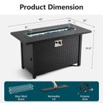 8-Piece Modular Outdoor Patio Furniture Set