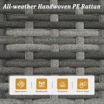 8-Piece Modular Outdoor Patio Furniture Set