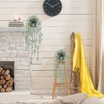 2pcs Faux Eucalyptus Hanging Plants for Home Decor