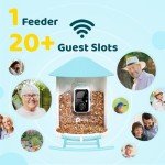 Netvue Smart Bird Feeder for Backyard Watching