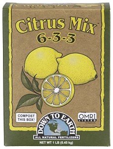 Organic Citrus Fertilizer Mix 6-3-3, 1 lb