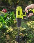 4-in-1 Garden Tiller and Weed Remover Tool