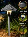 ZUCKEO 12-Pack LED Pathway Lights for Gardens