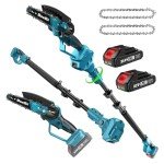 Seesii PS610 Cordless Pole Saw & Mini Chainsaw