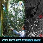 Seesii PS610 Cordless Pole Saw & Mini Chainsaw