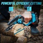 Seesii PS610 Cordless Pole Saw & Mini Chainsaw