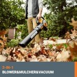 WORX 12 Amp 3-in-1 Leaf Blower & Vacuum
