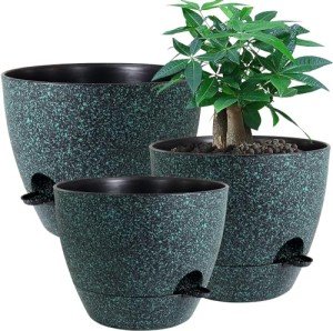 Large Self-Watering Pots for Indoor and Outdoor Plants