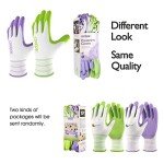 Stylish Breathable Gardening Gloves for Women - 6 Pairs