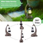 11" Giraffe Statue for Garden and Home