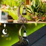 11" Giraffe Statue for Garden and Home