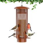 Squirrel Proof Bird Feeder with Large Capacity