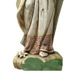 Madonna Lilies Virgin Mary Garden Statue