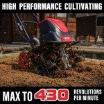 16-Inch Electric Tiller for Garden Soil Prep