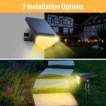Solar Spot Lights for Yard and Garden (4 Pack)