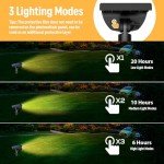 Solar Spot Lights for Yard and Garden (4 Pack)