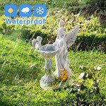 Color Changing Angel Solar Garden Statue