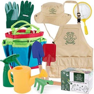 Kids Gardening Tool Set - 10 Fun Pieces