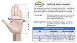 Super Grippy Women's Gardening Gloves - Small