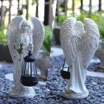 Solar Angel Garden Statue - 13.2 Inches