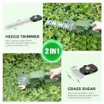 LURSKY 21V Cordless Hedge Trimmer and Shears