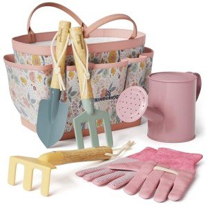 Kids' Gardening Set with Tote and Tools