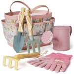 Kids' Gardening Set with Tote and Tools