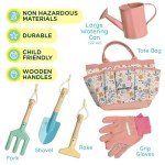 Kids' Gardening Set with Tote and Tools