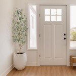 6ft Realistic Faux Olive Tree for Home Décor