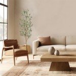 6ft Realistic Faux Olive Tree for Home Décor