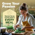 Deluxe 8 Herb Garden Kit for Unique Gifts