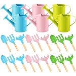 Colorful Kids 24-Piece Gardening Tool Set