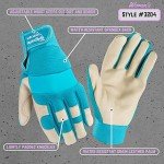 Wells Lamont Women's Aqua Hybrid Gardening Gloves