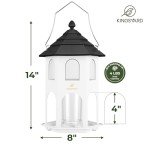 Kingsyard Hanging Metal Bird Feeder for Outdoors