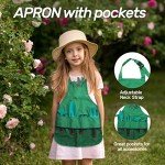 Kids Gardening Tool Set with Wheelbarrow & More