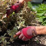 Wells Lamont Women's Leather Gardening Work Gloves