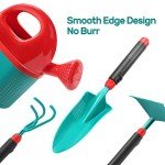 Kids Gardening Tool Set with Wheelbarrow & More