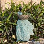 Fairy Garden Statue Bird Feeder - 12 Inch