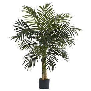 4ft. Golden Cane Palm Faux Tree
