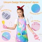 Kids Gardening Set with Tools and Unicorn Apron