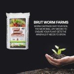 Brut Organic Worm Castings – 30 Lb Garden Boost