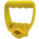 Ergonomic Yellow Rake and Shovel Handle Attachment