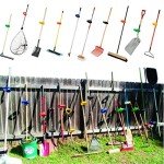 Ergonomic Yellow Rake and Shovel Handle Attachment