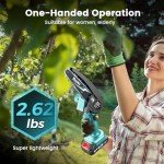 Seesii Mini Cordless Chainsaw for Wood Cutting