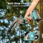 Seesii Mini Cordless Chainsaw for Wood Cutting