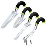 Ergonomic Green Garden Hand Tool Set