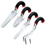 Ergonomic Green Garden Hand Tool Set